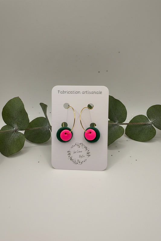 Boucles d'oreilles - Confettis