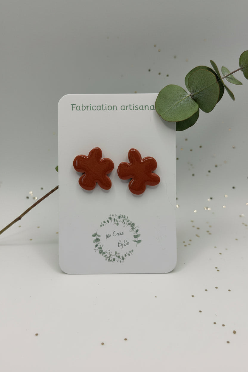 Boucles d’oreilles - Fleur