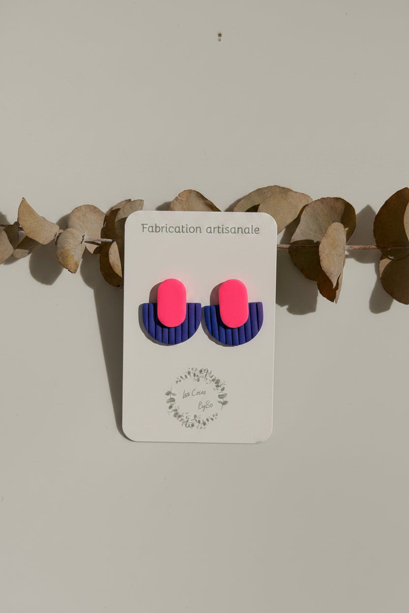 Boucles d'oreilles - Hémisphère
