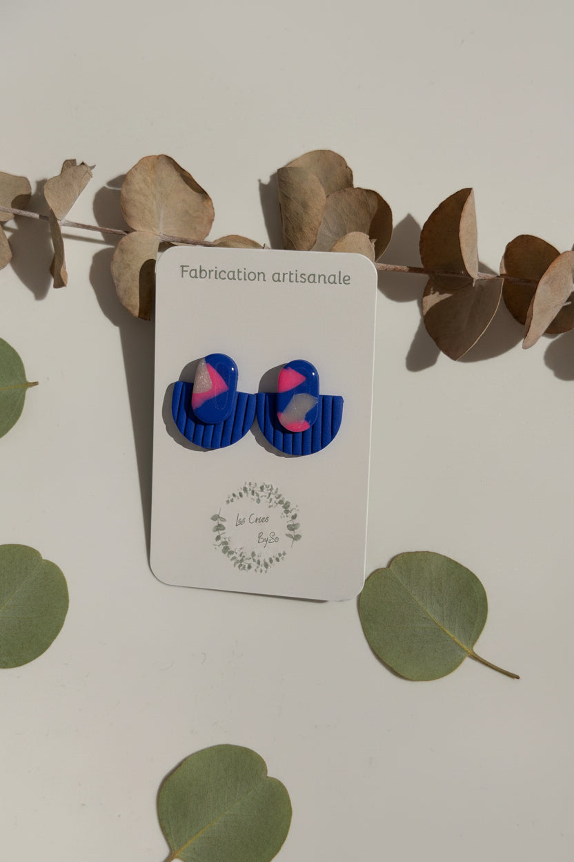 Boucles d'oreilles - Hémisphère
