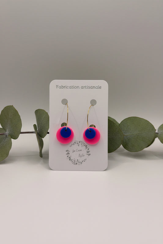 Boucles d'oreilles - Confettis