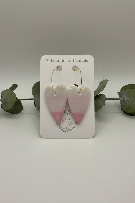 Boucles d’oreilles - Coeur Cosmo