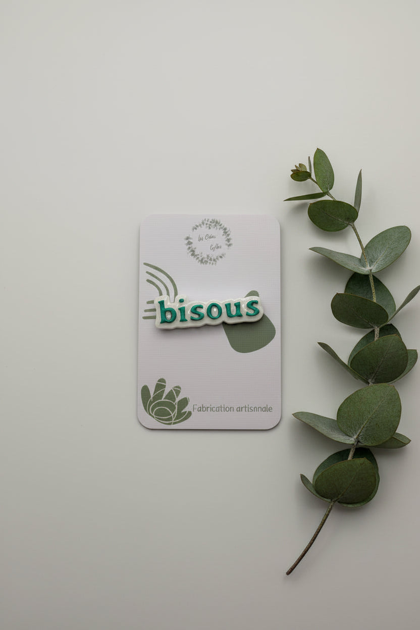 Broche - Bisous