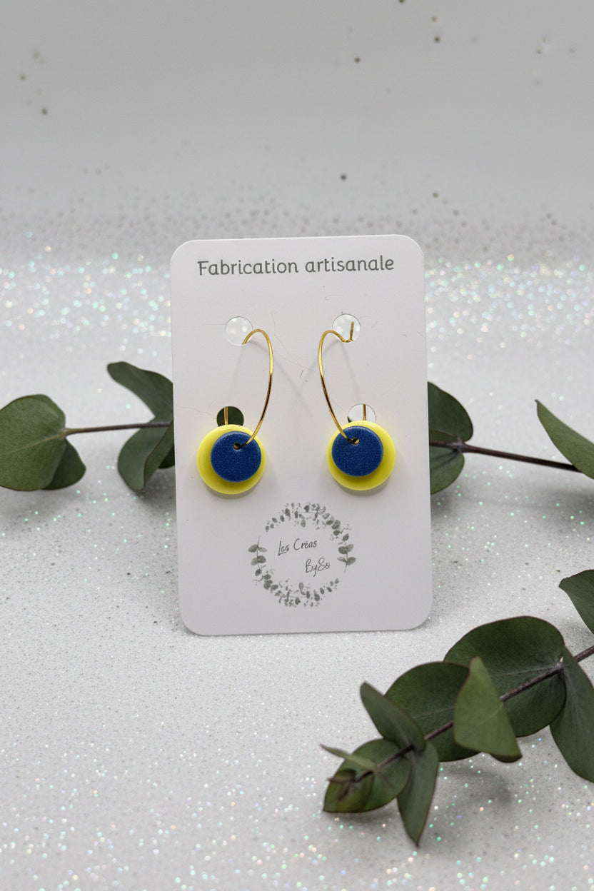 Boucles d'oreilles - Confettis