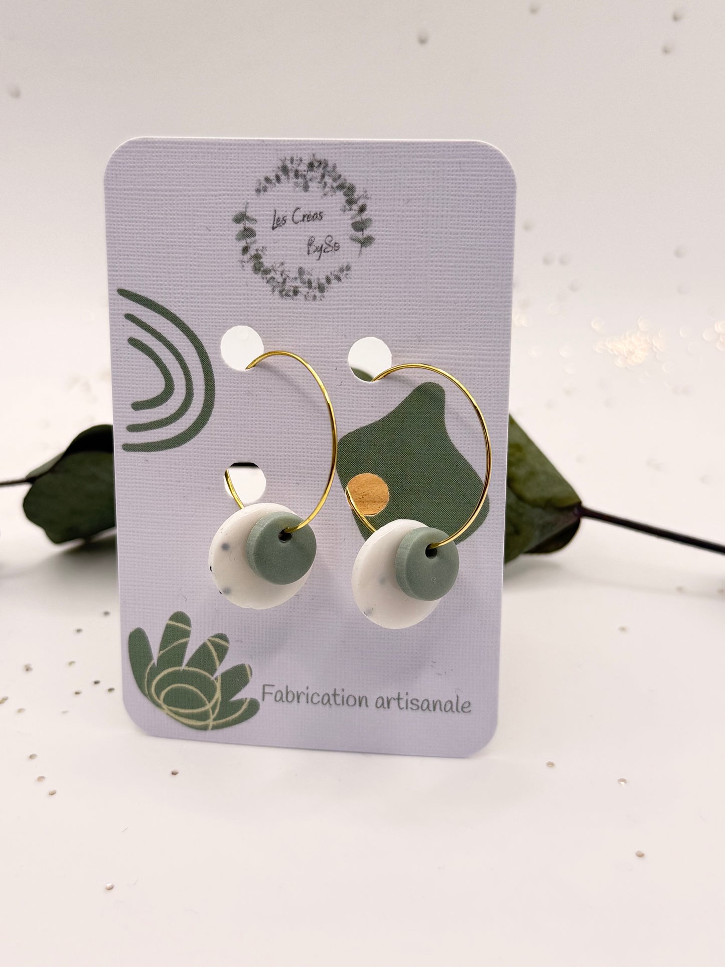 Boucles d'oreilles - Confettis