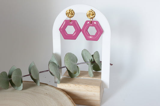 Boucles d'oreilles - Héxachic
