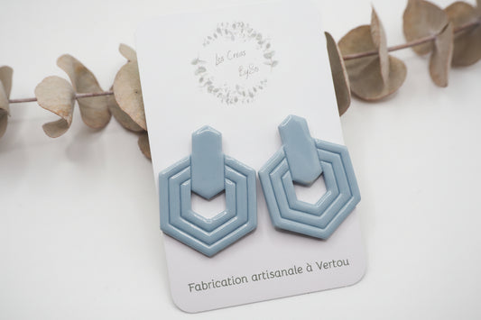 Boucles d’oreilles - Hexa